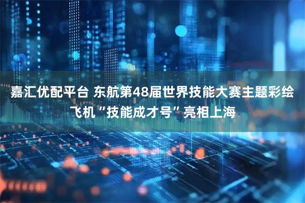 嘉汇优配平台 东航第48届世界技能大赛主题彩绘飞机“技能成才号”亮相上海